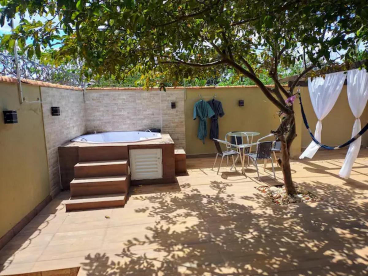 Casa Com Spa De Hidro, Aquecedor E Cromoterapia A 1,0 Km Do Centro Chapada dos Guimarães Exteriör bild