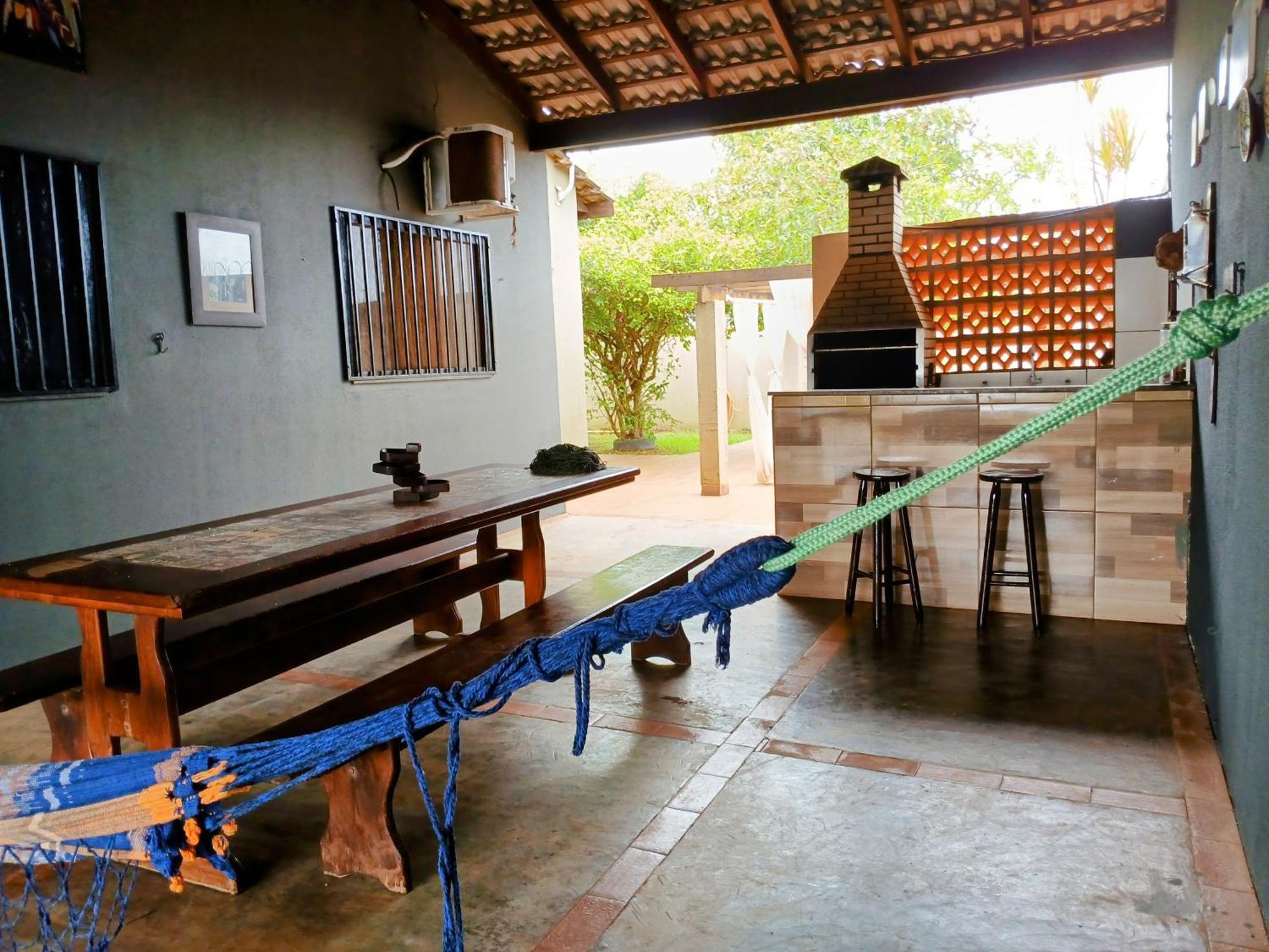 Casa Com Spa De Hidro, Aquecedor E Cromoterapia A 1,0 Km Do Centro Chapada dos Guimarães Exteriör bild