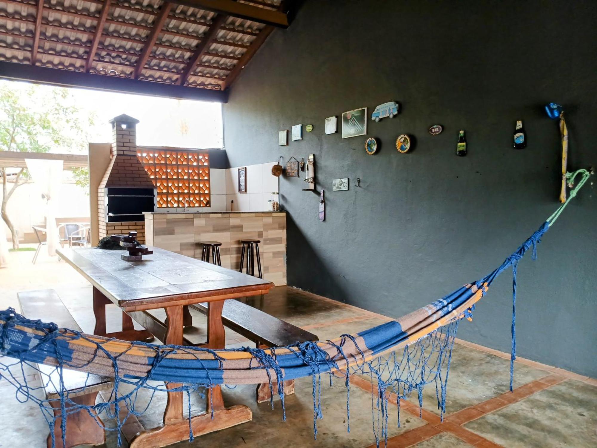 Casa Com Spa De Hidro, Aquecedor E Cromoterapia A 1,0 Km Do Centro Chapada dos Guimarães Exteriör bild