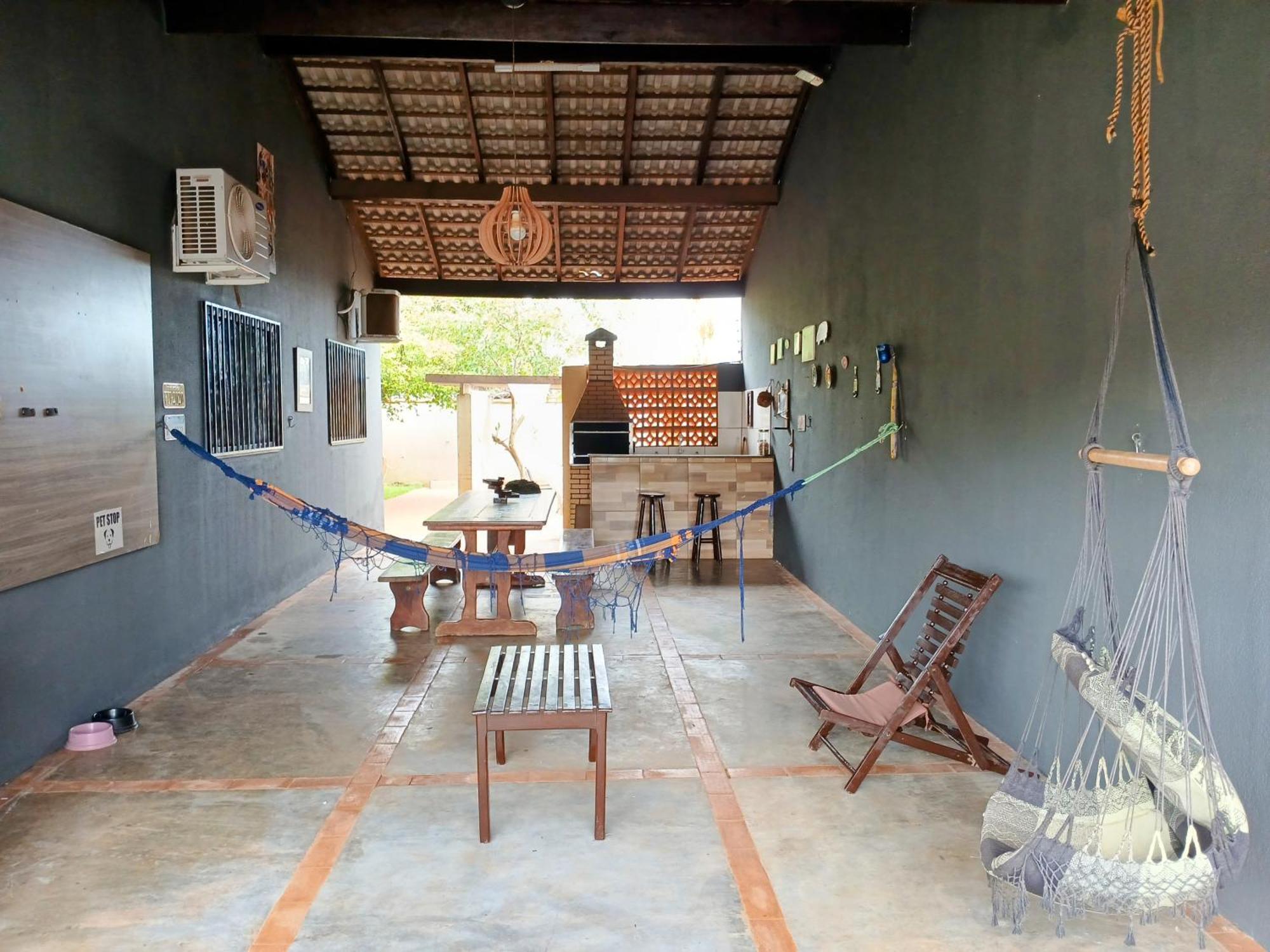 Casa Com Spa De Hidro, Aquecedor E Cromoterapia A 1,0 Km Do Centro Chapada dos Guimarães Exteriör bild